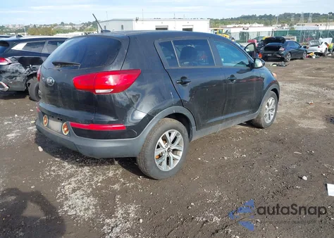 2016 Kia Sportage Lx из США, поврежденный, VIN KNDPBCACXG7808764